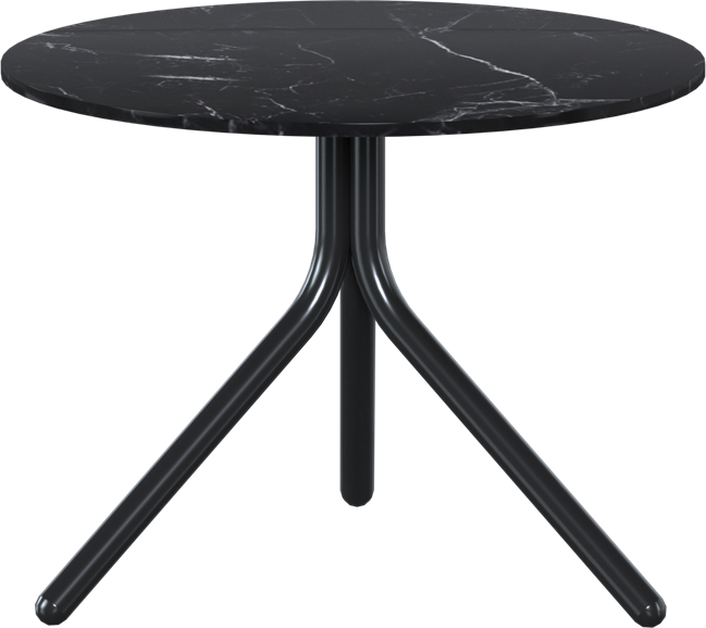 Black Poseidon Side Table